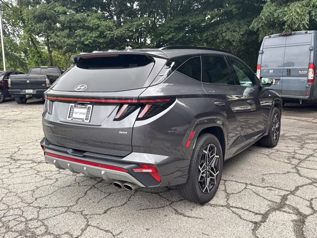 2023 Portofino Gray Hyundai Tucson N Line AWD SUV