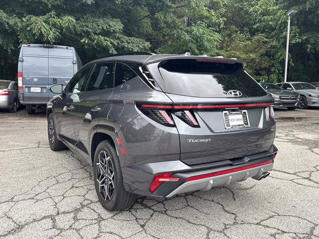 2023 Portofino Gray Hyundai Tucson N Line AWD SUV