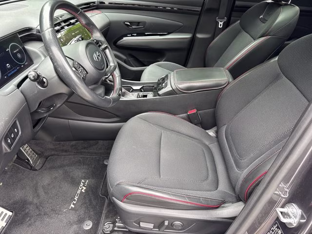 2023 Portofino Gray Hyundai Tucson N Line AWD SUV