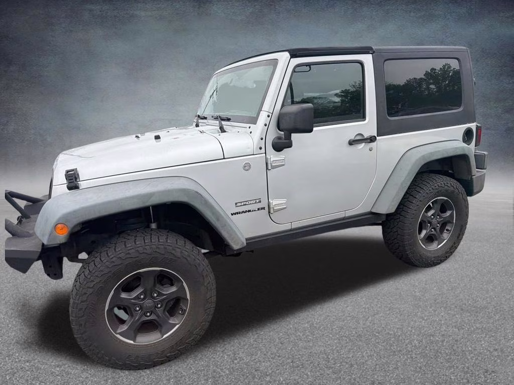 2011 Bright Silver Metallic Clearcoat Jeep Wrangler Sport 4X4 SUV