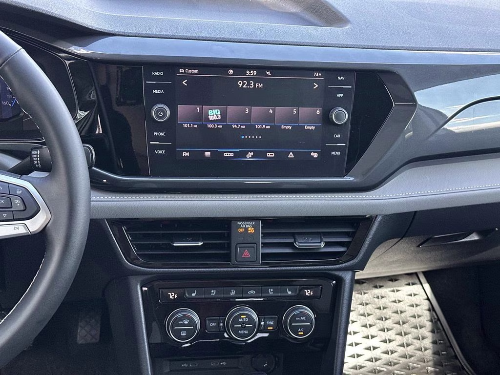 2024 Pure White Volkswagen Taos 1.5T SEL AWD SUV