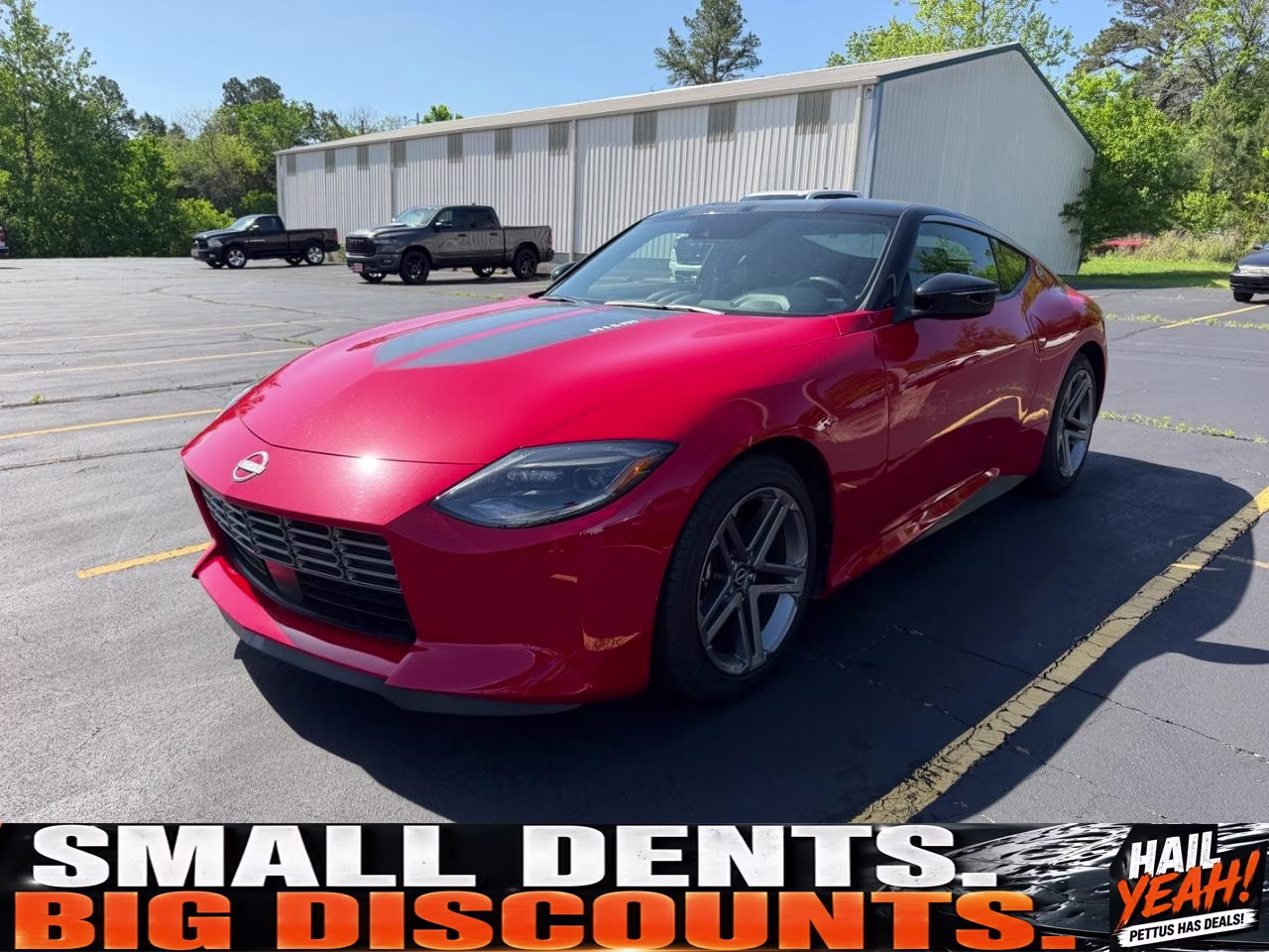 2025 Solid Red/Super Black Nissan Z Sport RWD Coupe