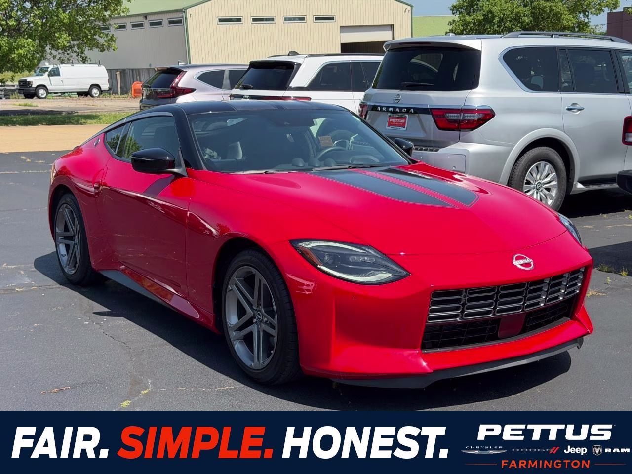 2025 Solid Red/Super Black Nissan Z Sport RWD Coupe