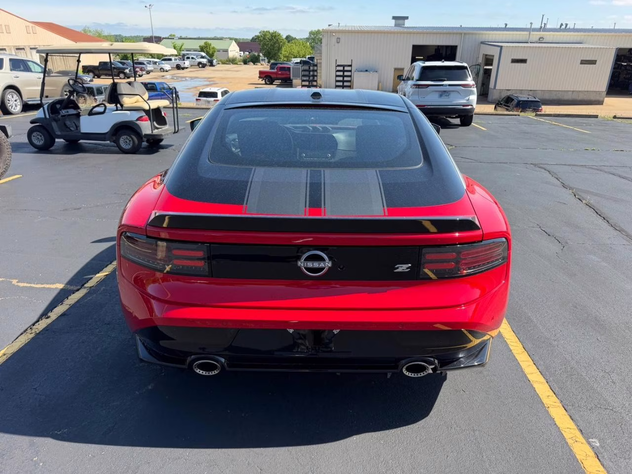 2025 Solid Red/Super Black Nissan Z Sport RWD Coupe