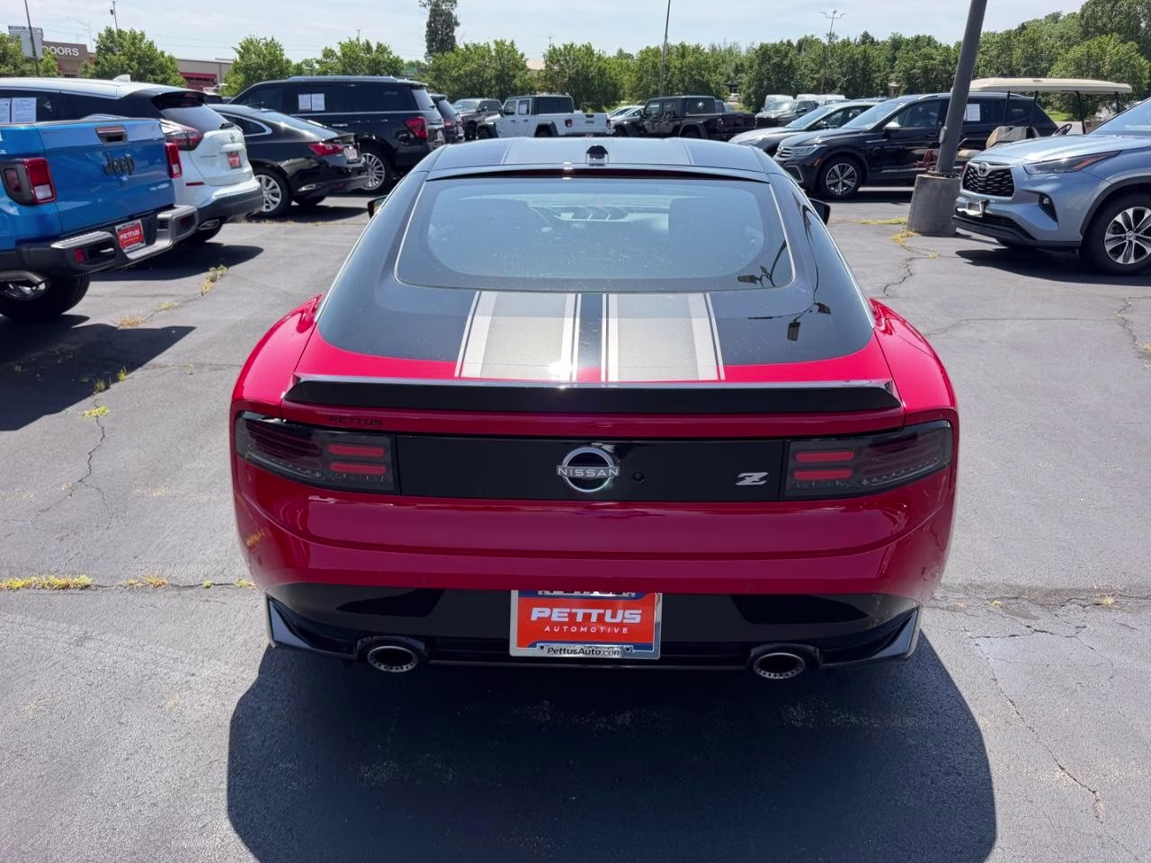 2025 Solid Red/Super Black Nissan Z Sport RWD Coupe