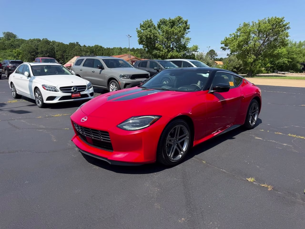 2025 Solid Red/Super Black Nissan Z Sport RWD Coupe