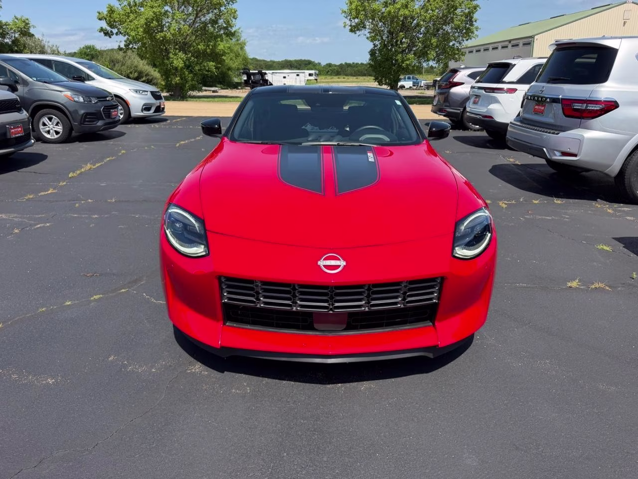 2025 Solid Red/Super Black Nissan Z Sport RWD Coupe