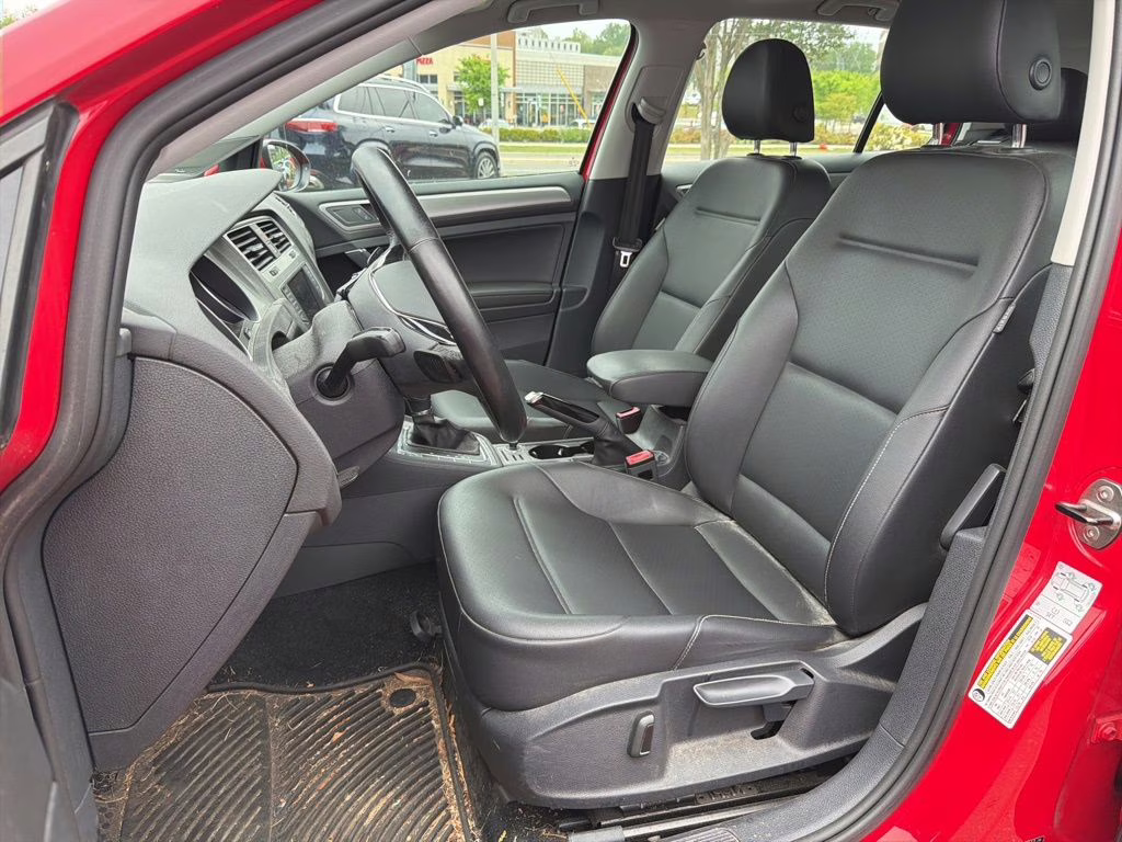 2016 Tornado Red Volkswagen Golf TSI S 4-Door FWD Hatchback