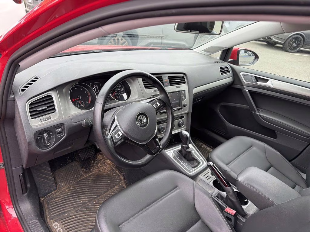 2016 Tornado Red Volkswagen Golf TSI S 4-Door FWD Hatchback