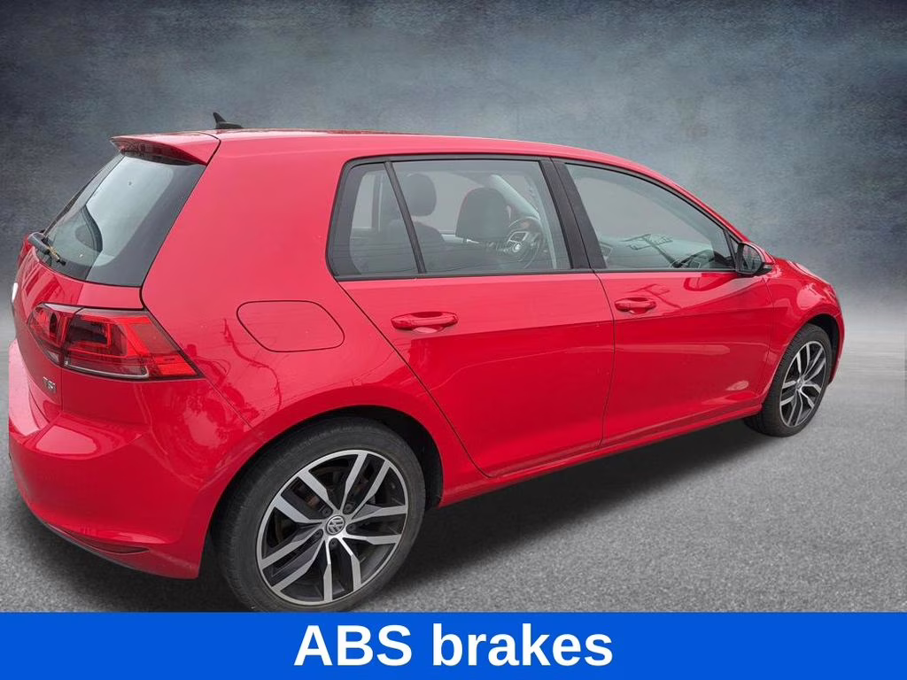 2016 Tornado Red Volkswagen Golf TSI S 4-Door FWD Hatchback