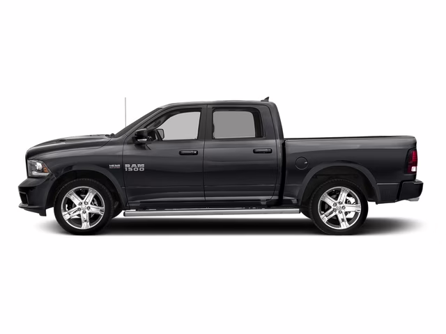 2017 Granite Crystal Metallic Clearcoat Ram 1500 Night 4X4 Truck