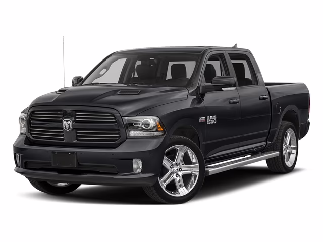 2017 Granite Crystal Metallic Clearcoat Ram 1500 Night 4X4 Truck