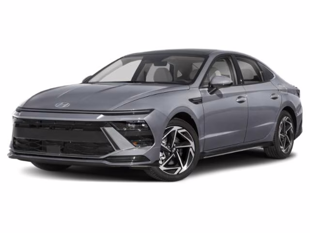 2024 Portofino Gray Hyundai Sonata SEL AWD Sedan