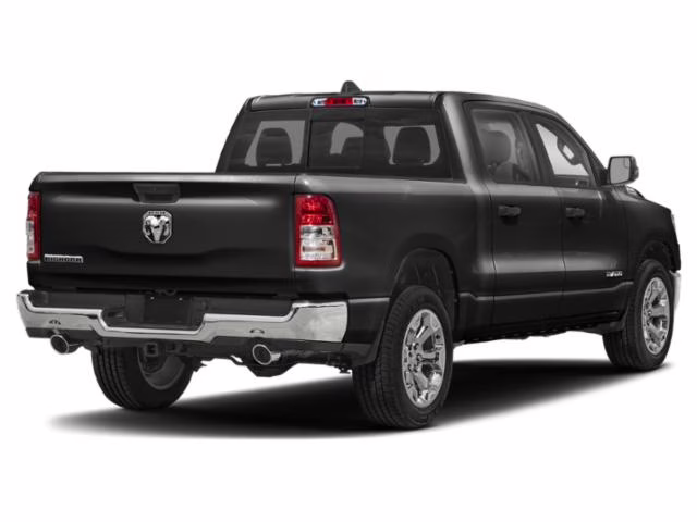 2023 Diamond Black Crystal Pearlcoat Ram 1500 Big Horn 4X4 Truck