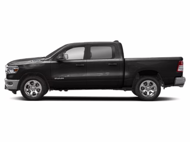 2023 Diamond Black Crystal Pearlcoat Ram 1500 Big Horn 4X4 Truck