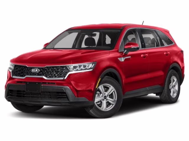 2021 Passion Red Tintcoat Kia Sorento LX FWD SUV