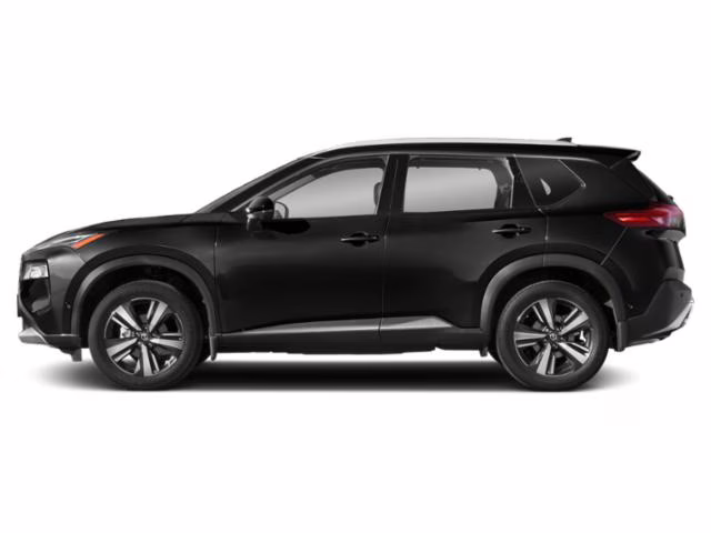 2022 Super Black Nissan Rogue Platinum AWD SUV