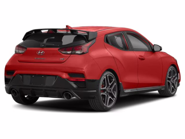 2022 Racing Red Hyundai Veloster N MANUAL FWD Hatchback