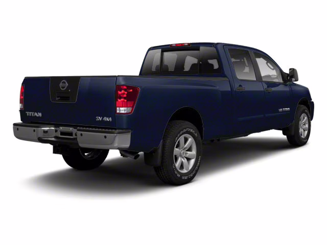 2010 Navy Blue Metallic Nissan Titan PRO-4X 4X4 Truck