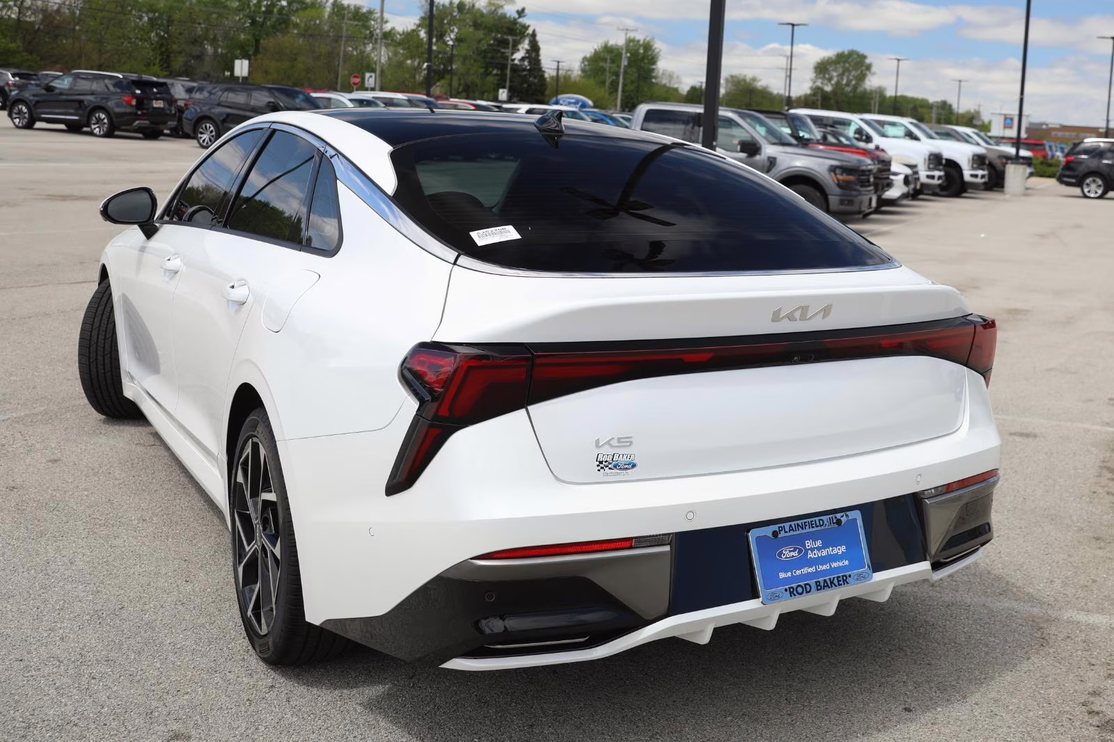 2025 Snow White Pearl Kia K5 EX FWD Sedan