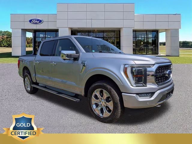 2023 Silver Metallic Ford F-150 Platinum 4X4 Truck