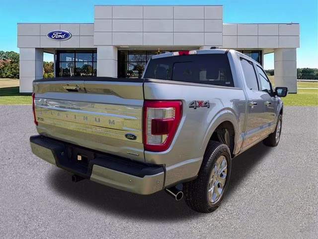 2023 Silver Metallic Ford F-150 Platinum 4X4 Truck
