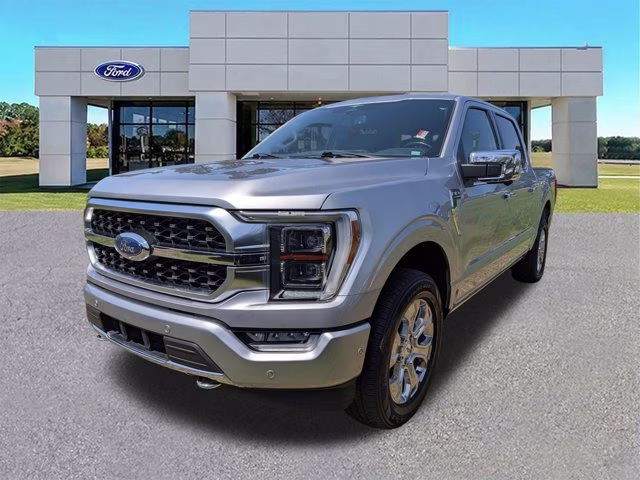 2023 Silver Metallic Ford F-150 Platinum 4X4 Truck