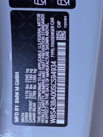 2025 Brooklyn Grey Metallic BMW M4 Competition xDrive AWD Convertible
