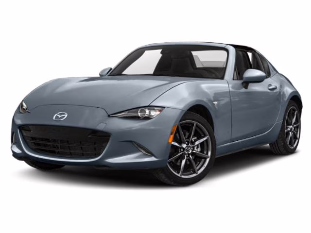 2021 Polymetal Gray Mazda MX-5 Miata RF Grand Touring RWD Convertible