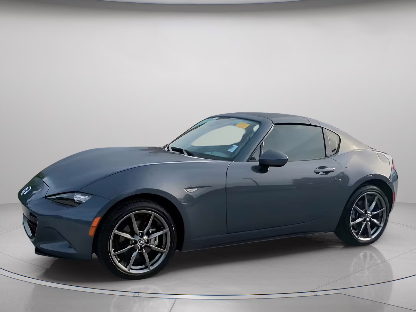2021 Polymetal Gray Mazda MX-5 Miata RF Grand Touring RWD Convertible