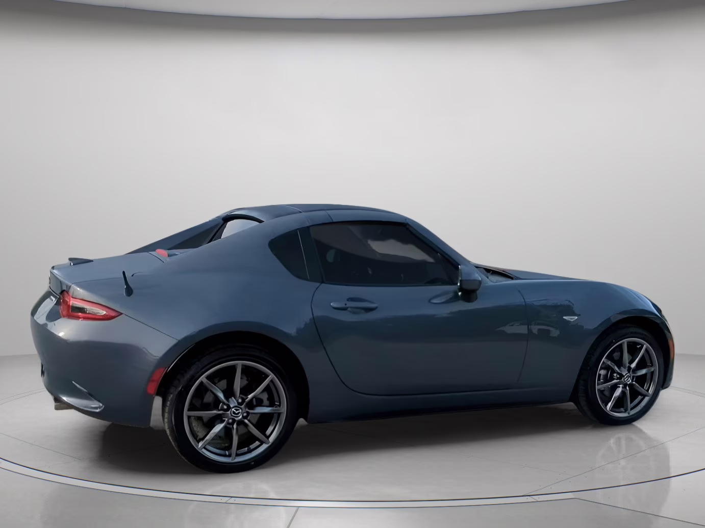 2021 Polymetal Gray Mazda MX-5 Miata RF Grand Touring RWD Convertible