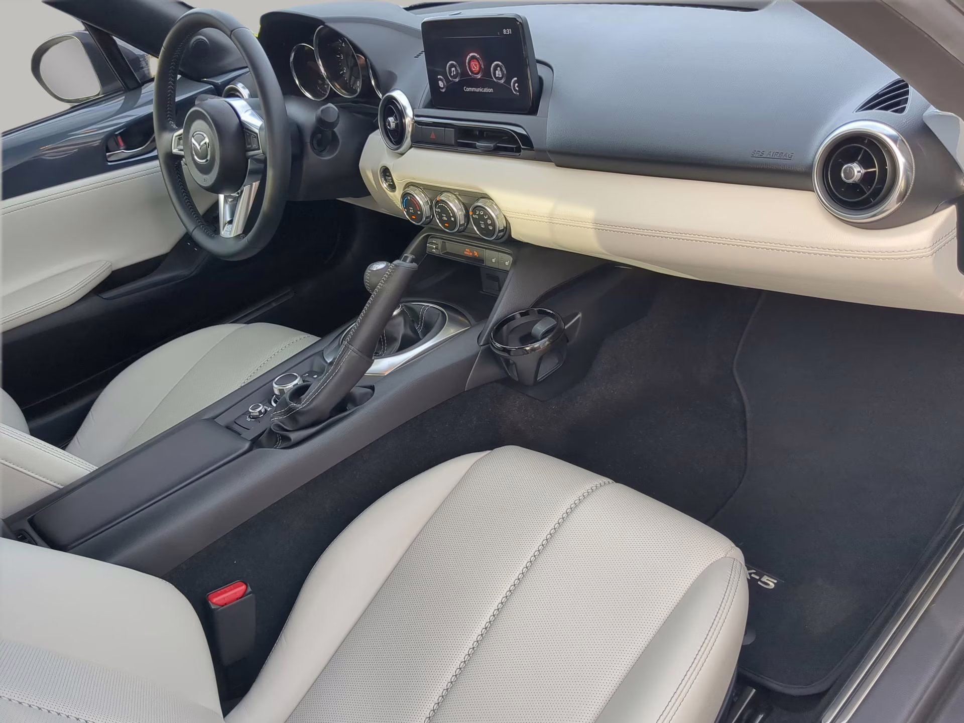 2021 Polymetal Gray Mazda MX-5 Miata RF Grand Touring RWD Convertible