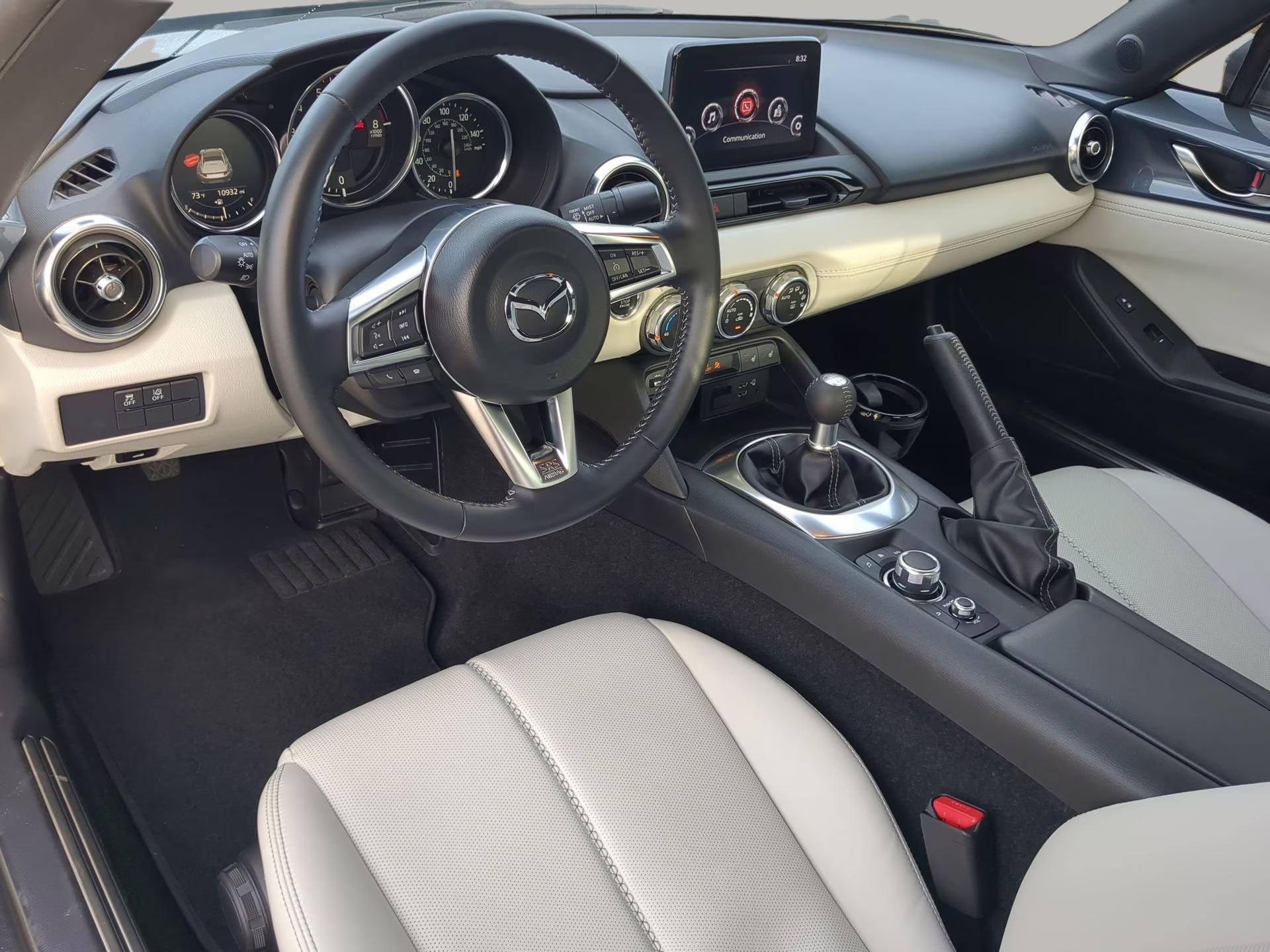 2021 Polymetal Gray Mazda MX-5 Miata RF Grand Touring RWD Convertible