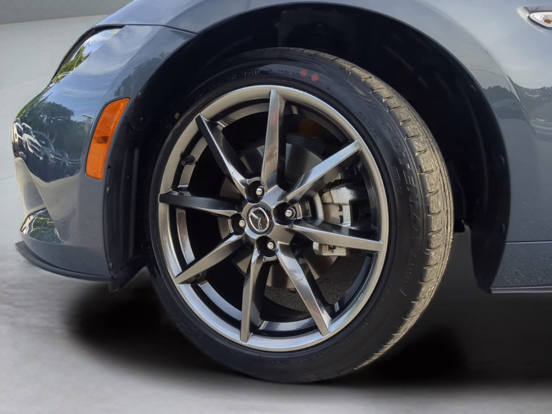 2021 Polymetal Gray Mazda MX-5 Miata RF Grand Touring RWD Convertible