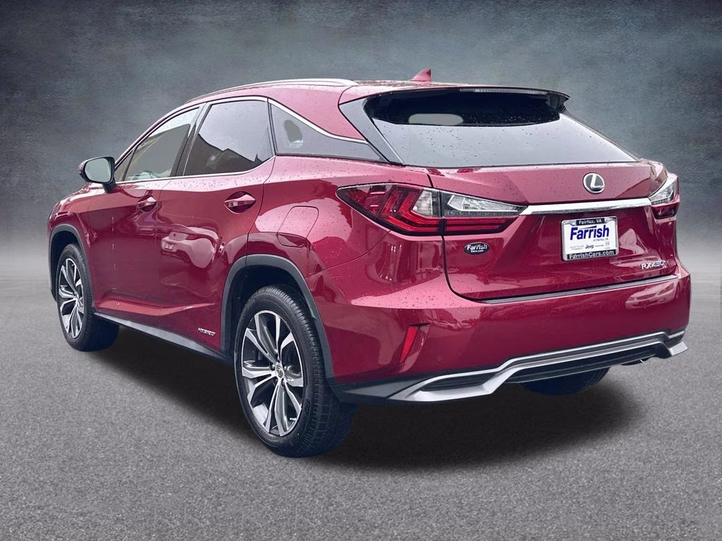 2017 Matador Red Mica Lexus RX 450h AWD SUV