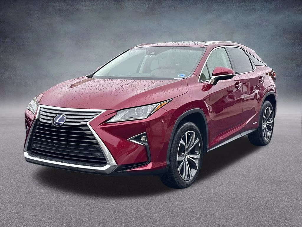 2017 Matador Red Mica Lexus RX 450h AWD SUV