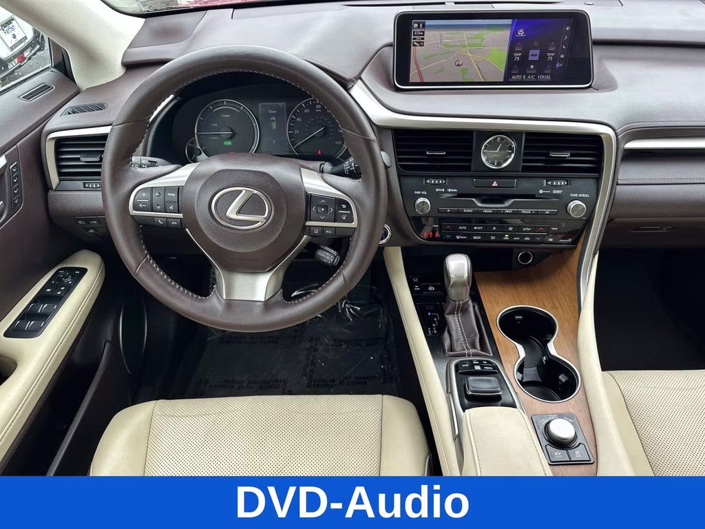 2017 Matador Red Mica Lexus RX 450h AWD SUV