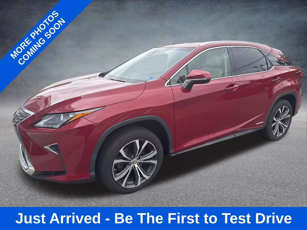 2017 Matador Red Mica Lexus RX 450h AWD SUV