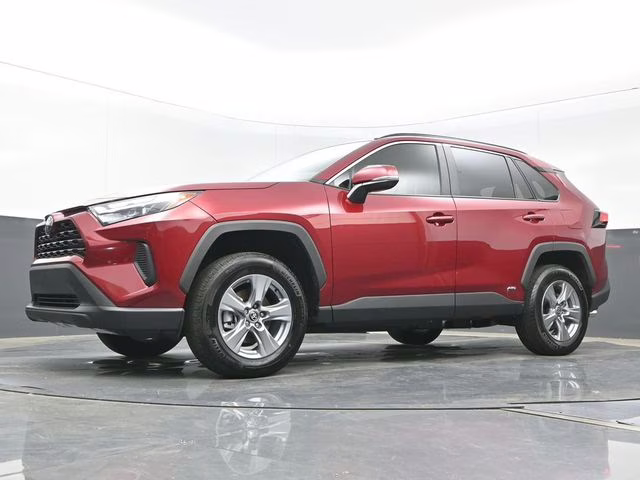 2025 Ruby Flare Pearl Toyota RAV4 Hybrid XLE AWD SUV