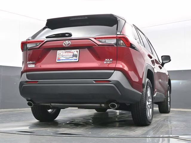 2025 Ruby Flare Pearl Toyota RAV4 Hybrid XLE AWD SUV