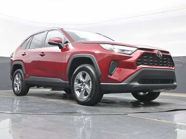 2025 Ruby Flare Pearl Toyota RAV4 Hybrid XLE AWD SUV