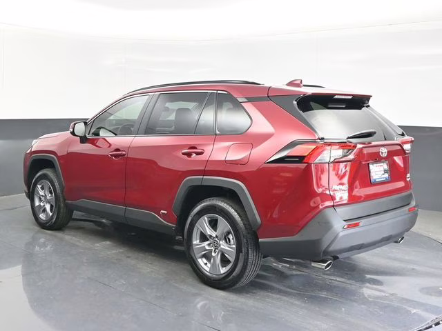 2025 Ruby Flare Pearl Toyota RAV4 Hybrid XLE AWD SUV