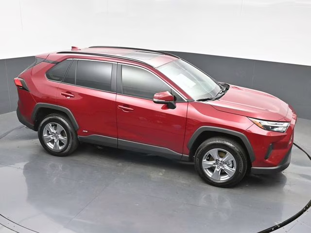 2025 Ruby Flare Pearl Toyota RAV4 Hybrid XLE AWD SUV