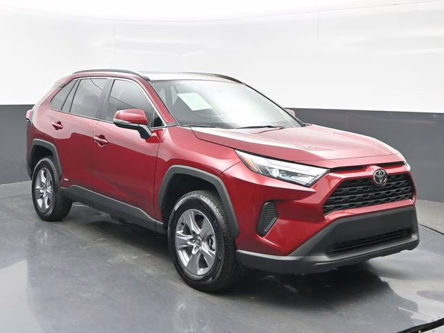 2025 Ruby Flare Pearl Toyota RAV4 Hybrid XLE AWD SUV