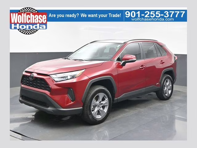 2025 Ruby Flare Pearl Toyota RAV4 Hybrid XLE AWD SUV