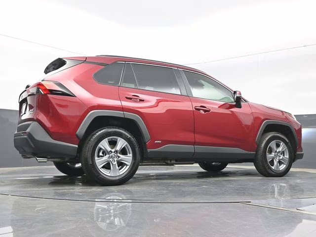 2025 Ruby Flare Pearl Toyota RAV4 Hybrid XLE AWD SUV