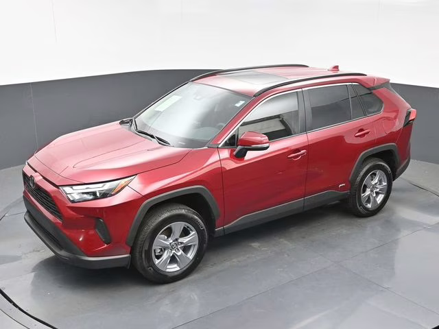 2025 Ruby Flare Pearl Toyota RAV4 Hybrid XLE AWD SUV