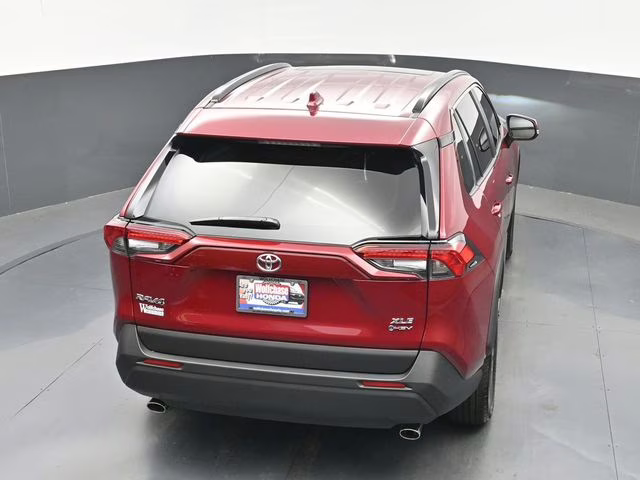 2025 Ruby Flare Pearl Toyota RAV4 Hybrid XLE AWD SUV