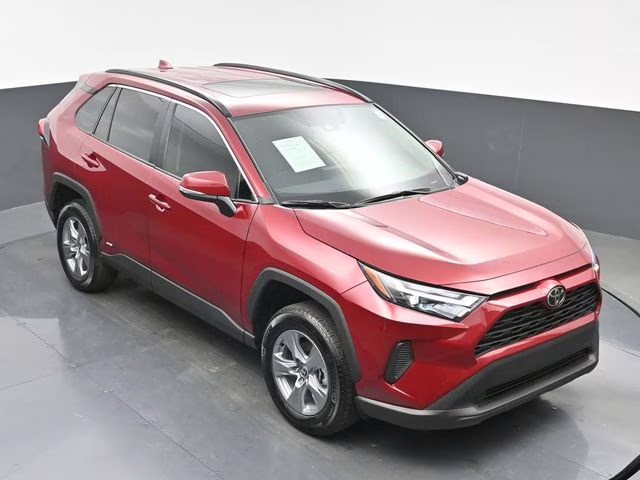 2025 Ruby Flare Pearl Toyota RAV4 Hybrid XLE AWD SUV
