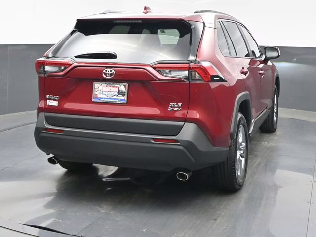 2025 Ruby Flare Pearl Toyota RAV4 Hybrid XLE AWD SUV